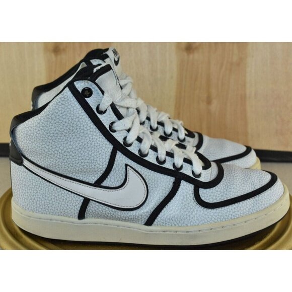 Nike Vandal High Men's Shoes Size 9 White/Black Basketball Sneakers 621187-100 - Picture 5 of 14